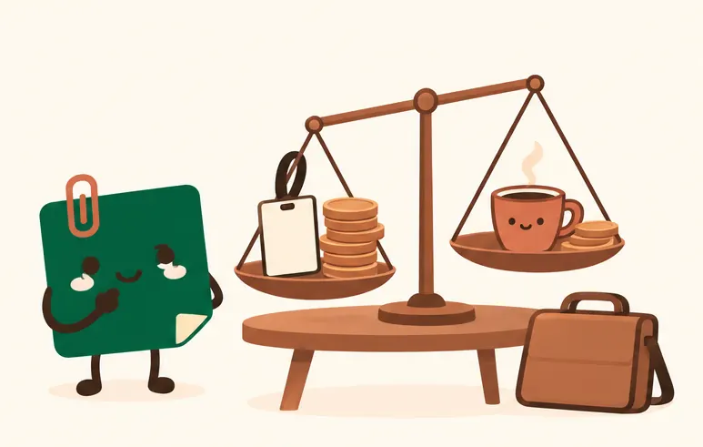 Mascot Daily Log Coffee so sánh chi phí linh hoạt giữa quán cà phê làm việc và coworking space