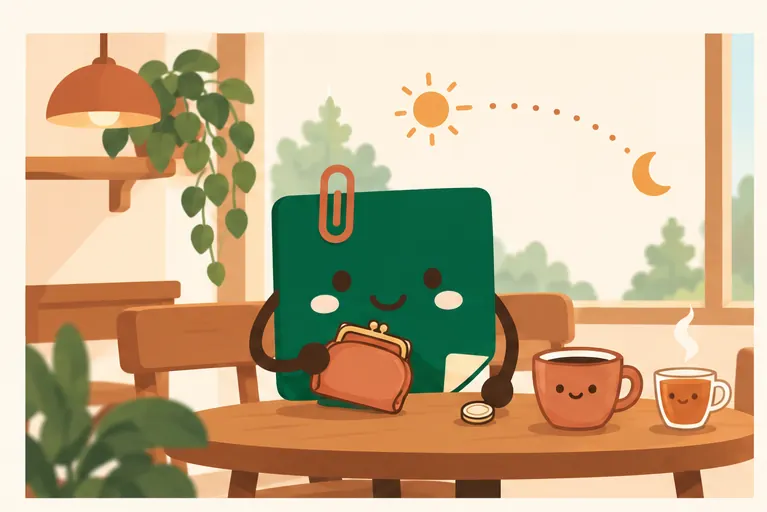 Mascot Daily Log Coffee chọn cà phê giá sinh viên và trà nóng miễn phí cho buổi học cả ngày
