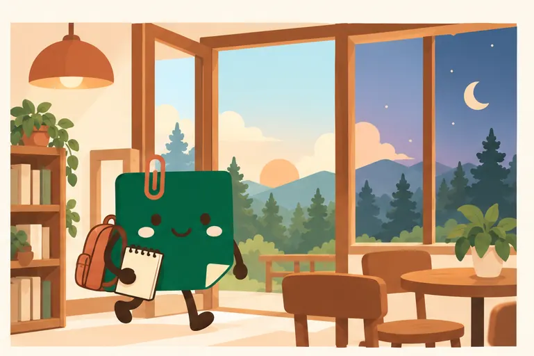Mascot Daily Log Coffee đến quán học bài từ sáng sớm và có thể ở lại đến tối muộn